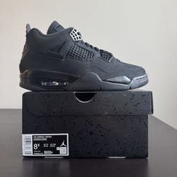 Air Jordan 4 Retro Black Cat Size 8.5