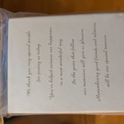 Fines thank you notes for attending a wedding