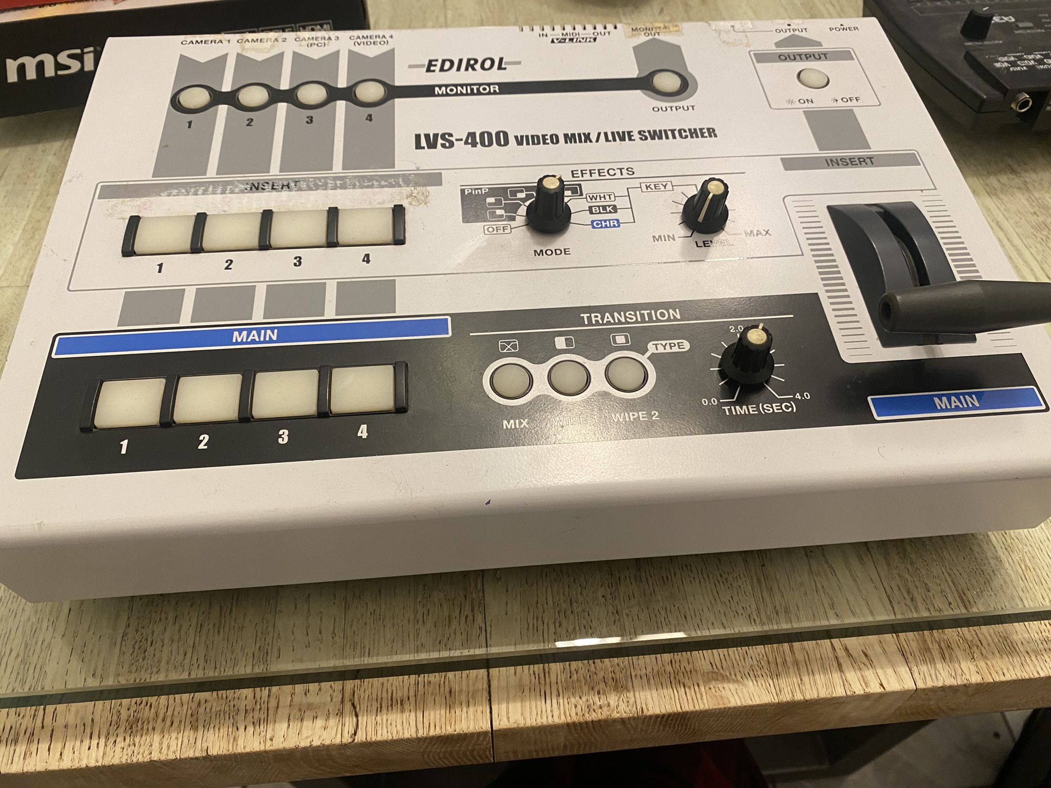 Roland Edirol LVS 400 Video Mix /Live Switcher