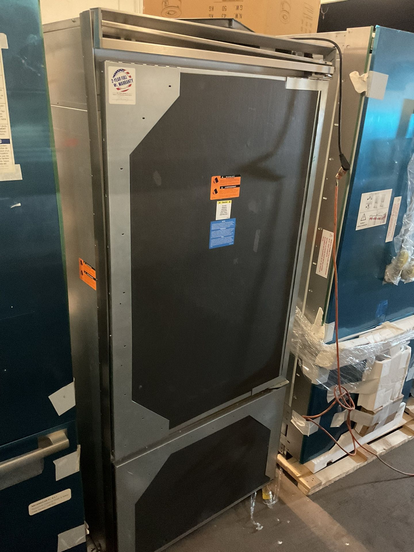 New Viking 36” Panel Ready Built In Bottom Freezer Fridge