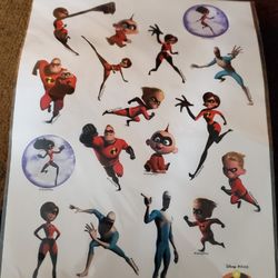 Incredibles Stickers