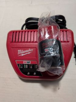 Milwaukee M12 2.0 Battery And Charger 30.00
