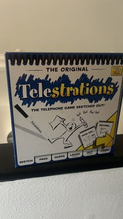 Telestrations Board Game Drawing Family Game Night Brand New Sealed