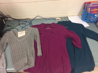 Assorted women's clothing