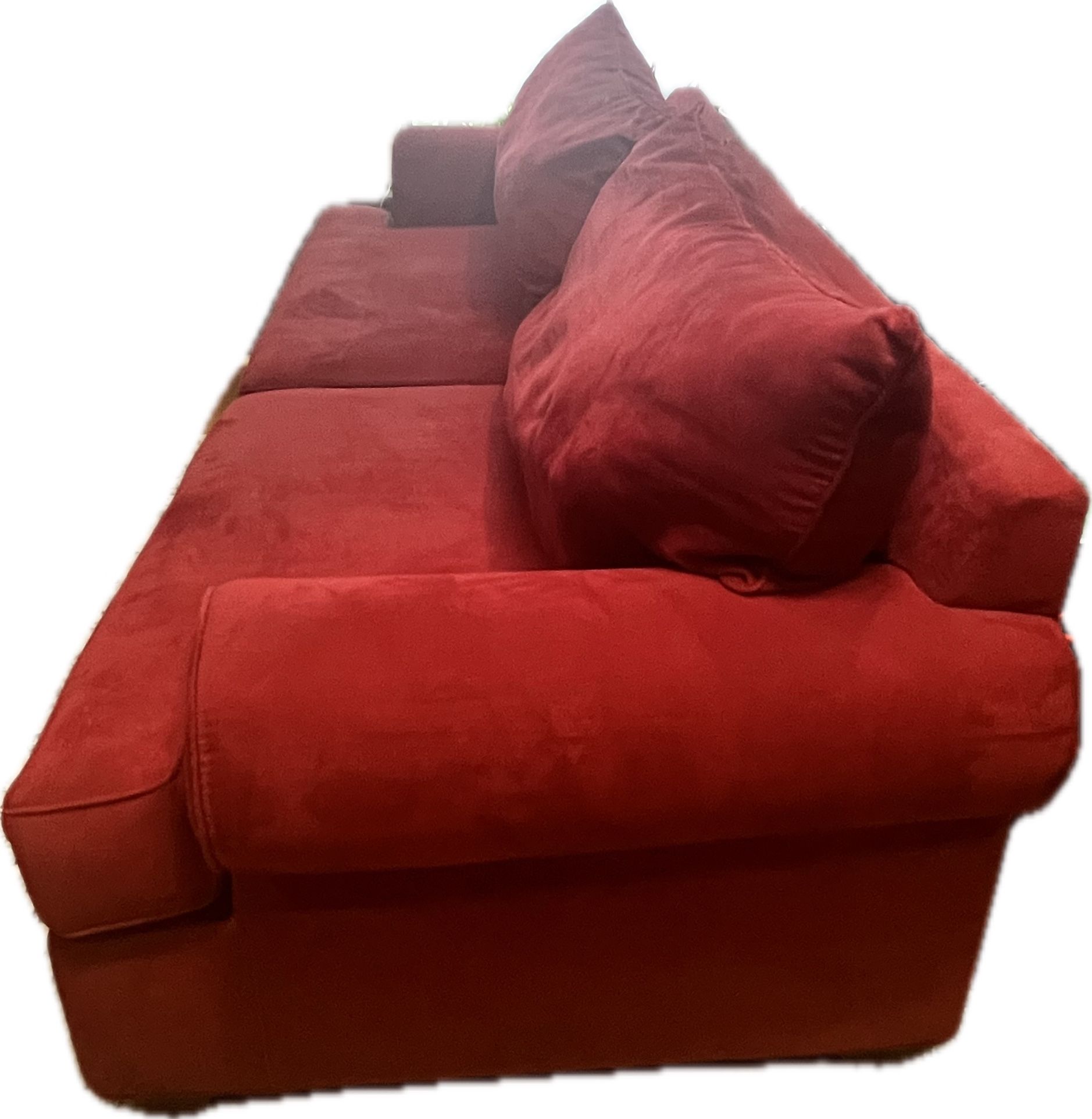 Red 2 Seater Sofa