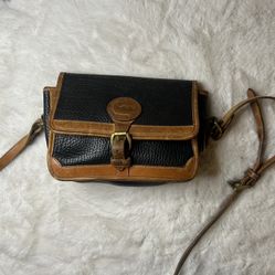 Vintage Dooney & Bourke All Weather Leather Crossbody Purse