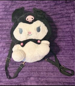 Sanrio Kuromi Plush Backpack