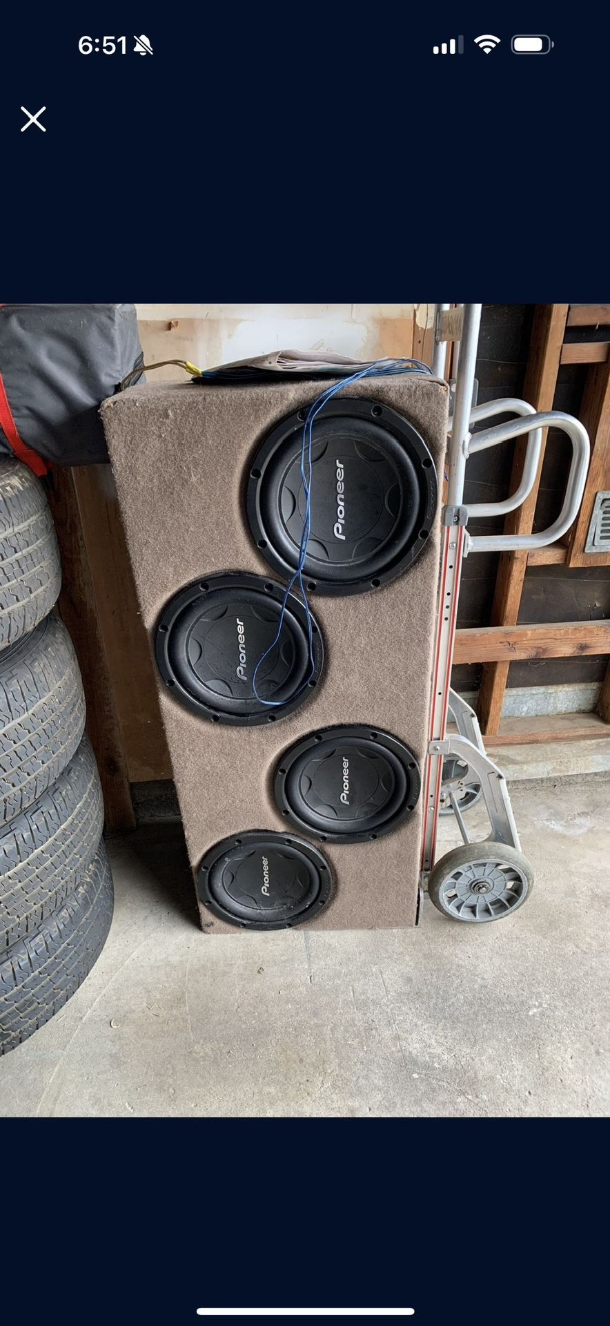 4 12 Inch Speakers