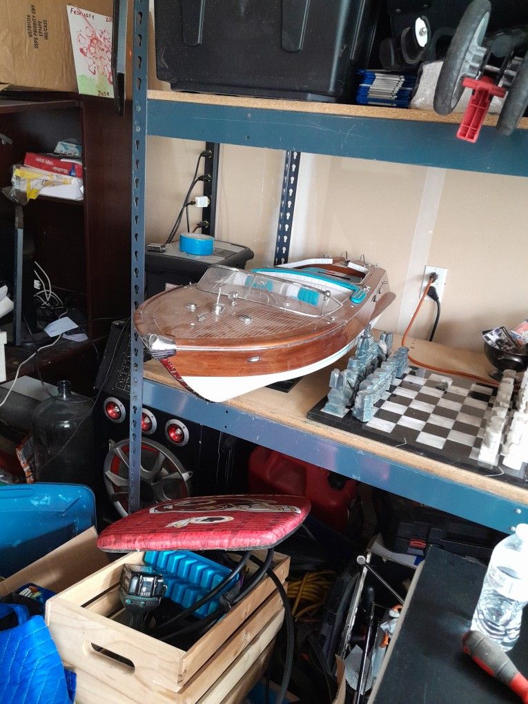 Vintage Chris-Craft Boat Model