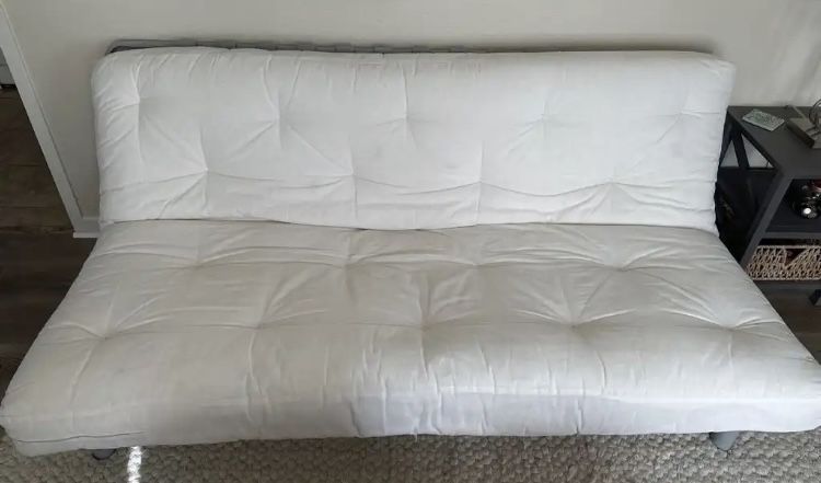 White Futon Sofa Bed