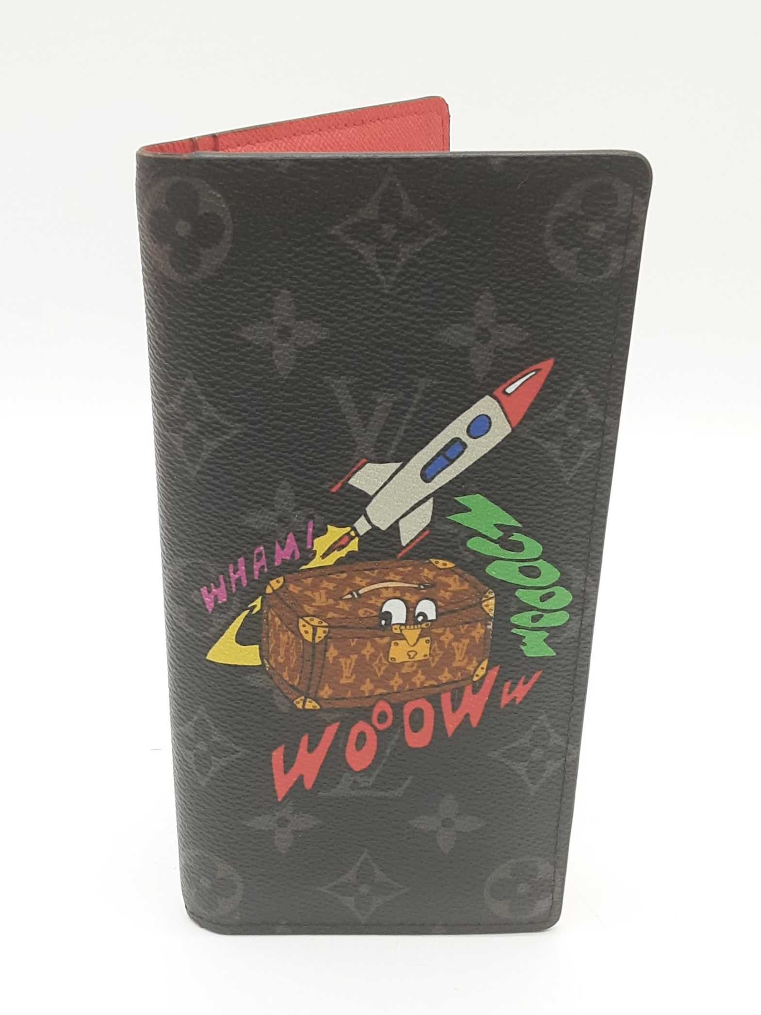 Louis Vuitton Monogram Eclipse Space Age Brazza Wallet Sd0625ozxmia