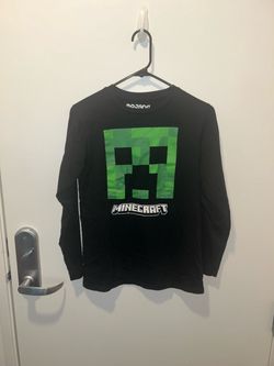 long-sleeve Minecraft youth t-shirt XL