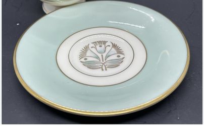Set Of 4 Saucers Vintage Plates