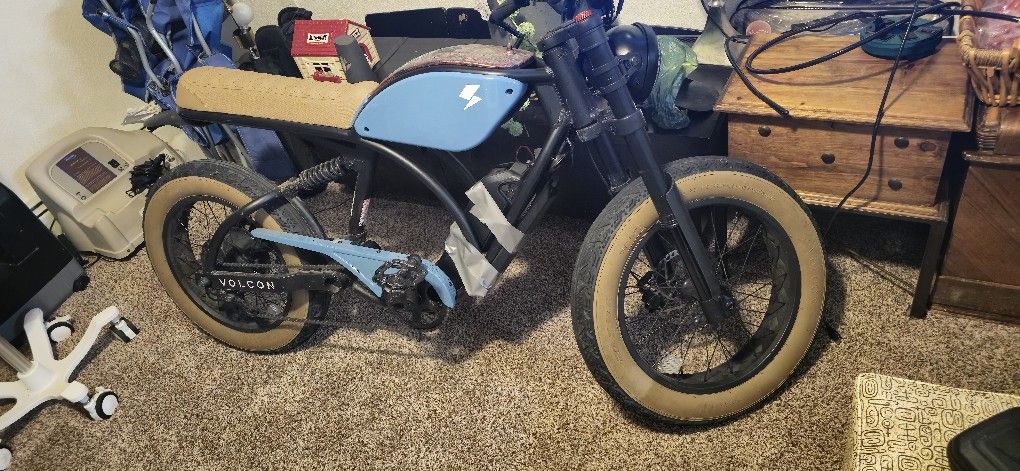2023 Model Volcon Brat E-Bike.