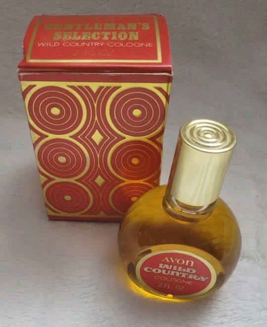 Vintage Avon Collectible Bottle Decanter Gentleman's Selection New With Box