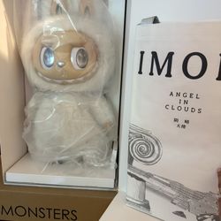 Angel In The Clouds Zimomo Popmart + Tote