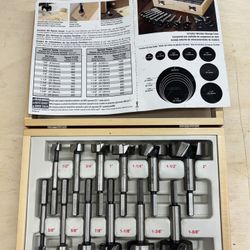 Porter Cable Forstner Bit Set 