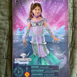 Mermaid Little Girl Costume 