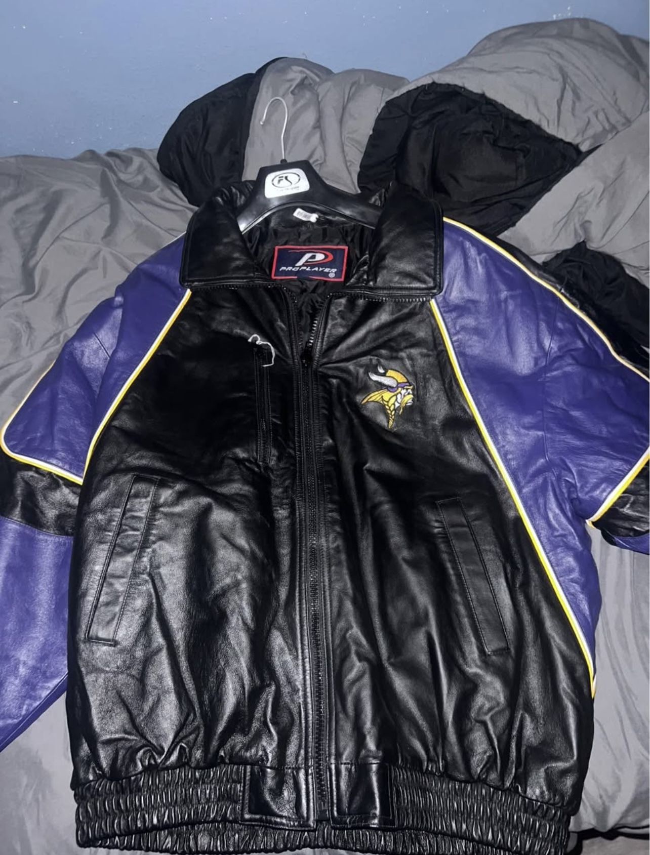 Minnesota Viking Leather Jacket