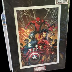 Marvel Avengers “Enforcers” Lithograph limited 1000