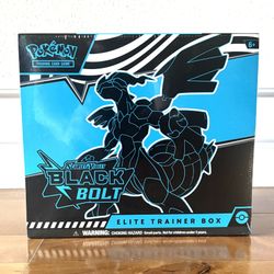 Pokemon Cards: Black Bolt Elite Trainer Box