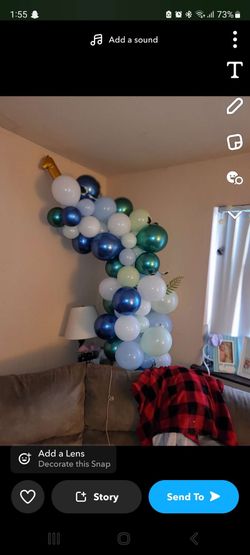 Moana Themed Balloon Arch