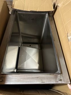 Drop in ice bin
