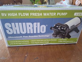 Shurflo E75 4048 High Flow 4 GPM 55 PSI 12V Fresh Water RV Pump 