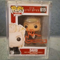 Funko Pop Movies "The Lost Boys" David Signed By Kiefer Sutherland JSA Certified