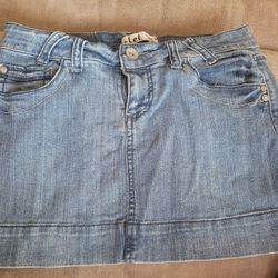 Jean Skirt 