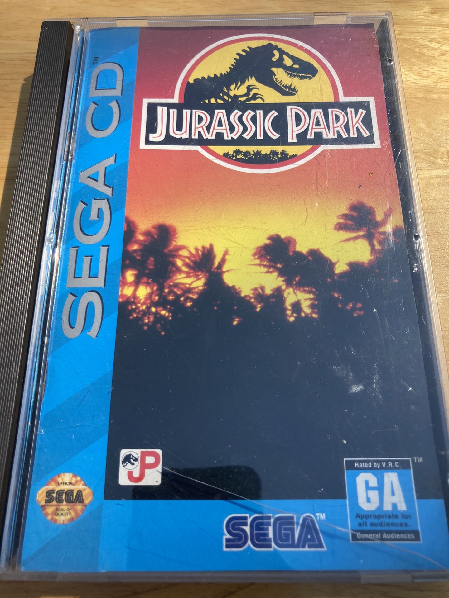 1992 Jurassic Park Sega CD