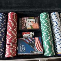 Poker Chip/Card Set