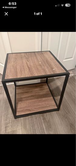 Side table farm house style