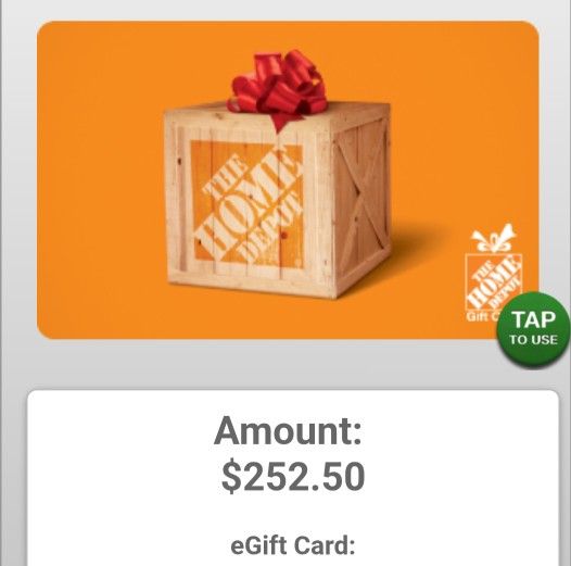 $252 Home Depot