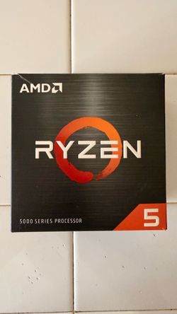 AMD Ryzen 5 5600x Processor w/ AMD Wraith Stealth Cooler