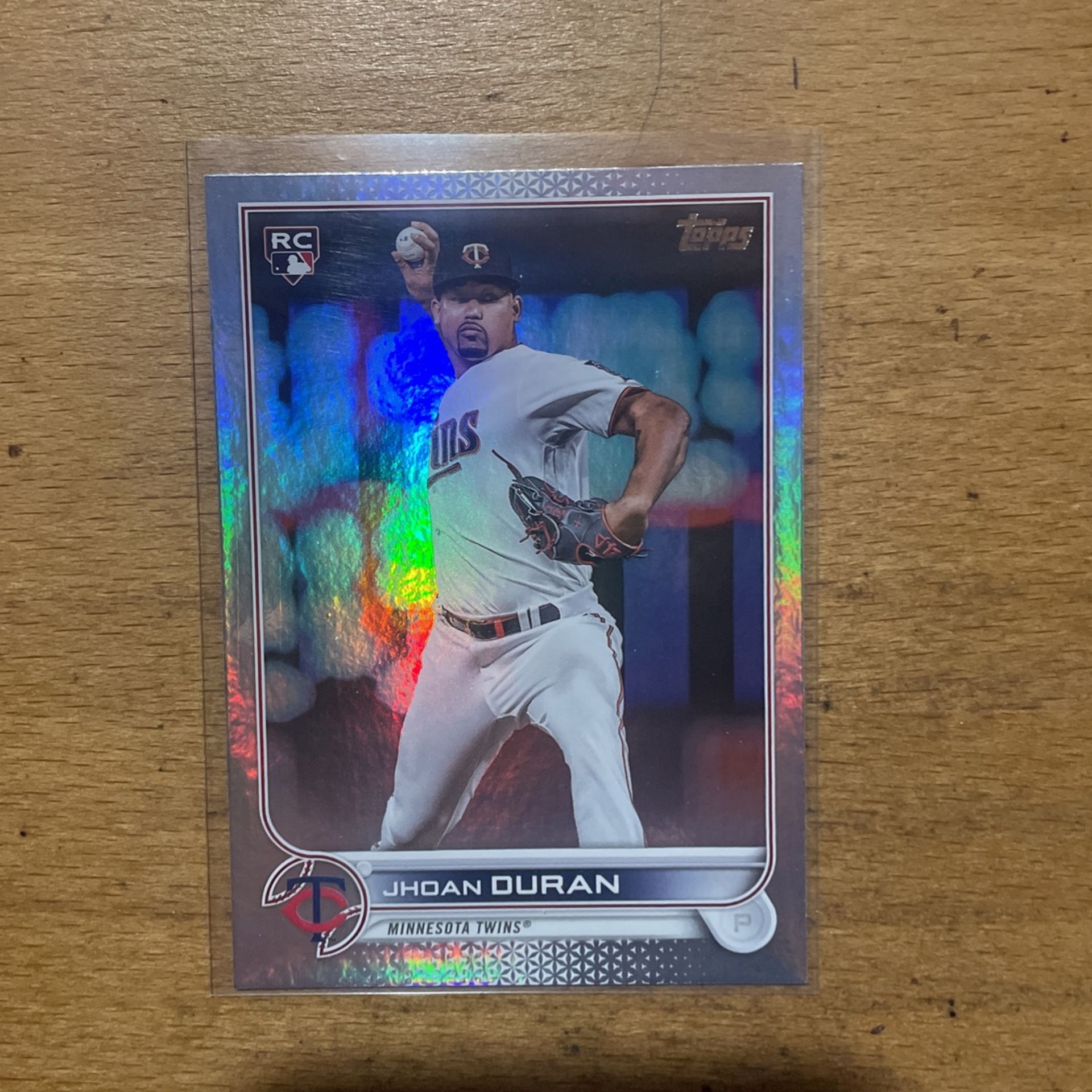 2022 TOPPS UPDATE JHOAN DURAN SILVER ROOKIE CARD 