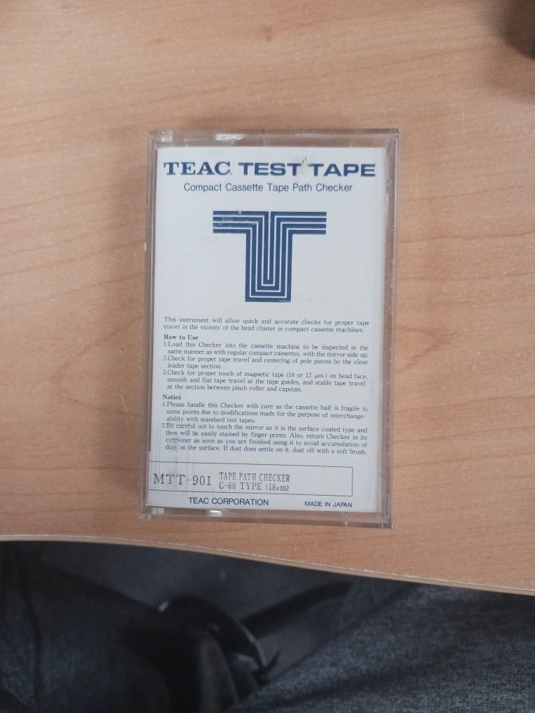 TEAC Mirror Cassette Tape MTT-901 C-60 TYPE