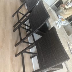 4 Stool Chairs 