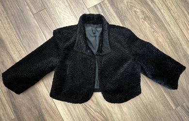 Black Cropped Jacket 