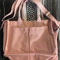 Large Tote Bag Pink Work Bag