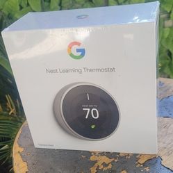 ​New & Sealed Google Nest Learning Thermostat (3rd Gen) - Stainless Steel
