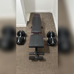Bowflex Adjustable Weight Bench, 4 Months Old - Like New - Vernon, CA