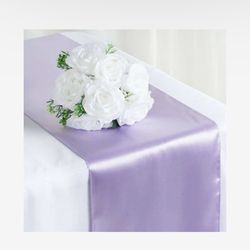 Lavender Lilac Table Runner