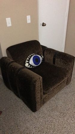Brown Chair & Couch