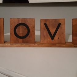Large Scrabble Letters