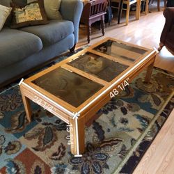 Solid Wood Coffee Table 
