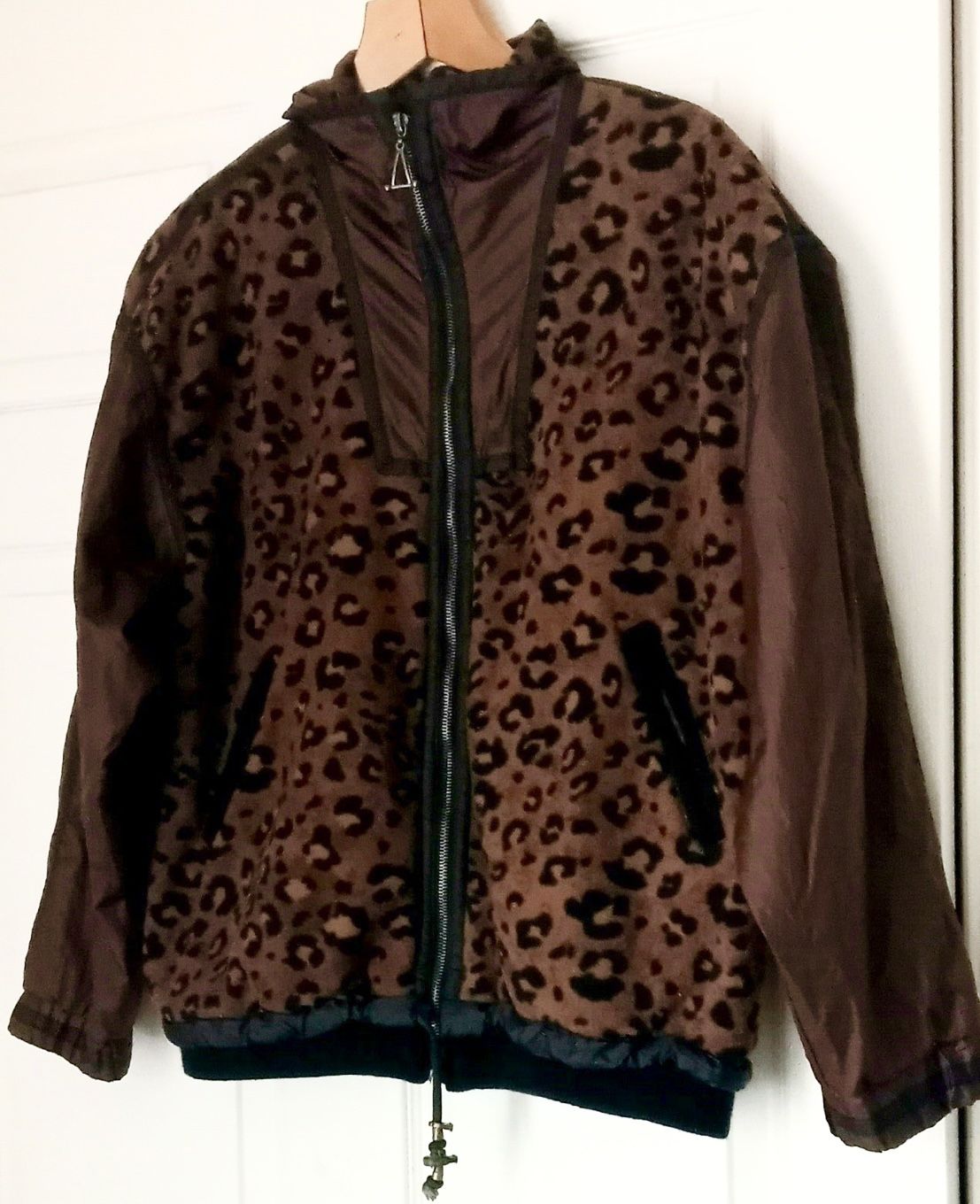 Vtg East West Leopard Jacket