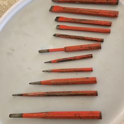 11 Pieces Punch And Chisel