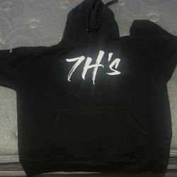 7Hs Black Hoodie 