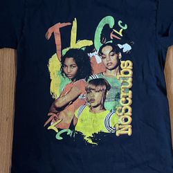 Hip Hop Y2K TLC Band T-shirt